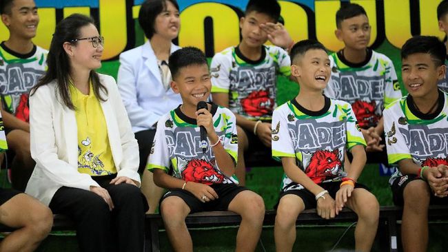Tiga 'Remaja Gua' Resmi Jadi Warga Negara Thailand